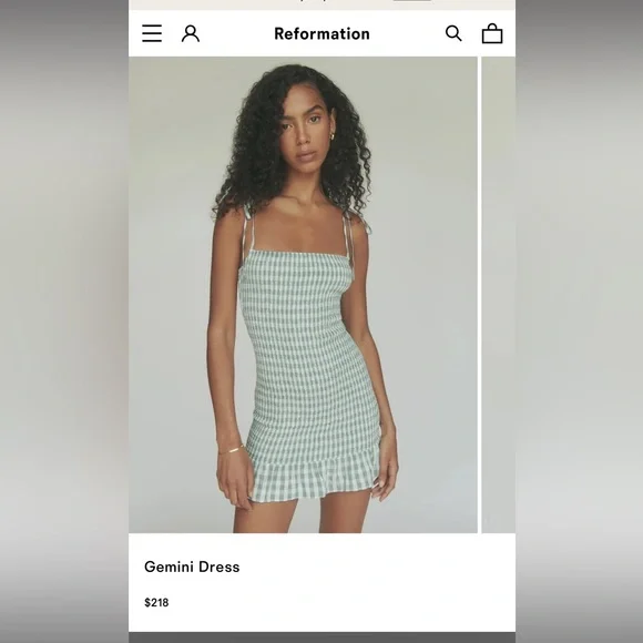 Reformation Gemini Dress - Picture 8 of 9